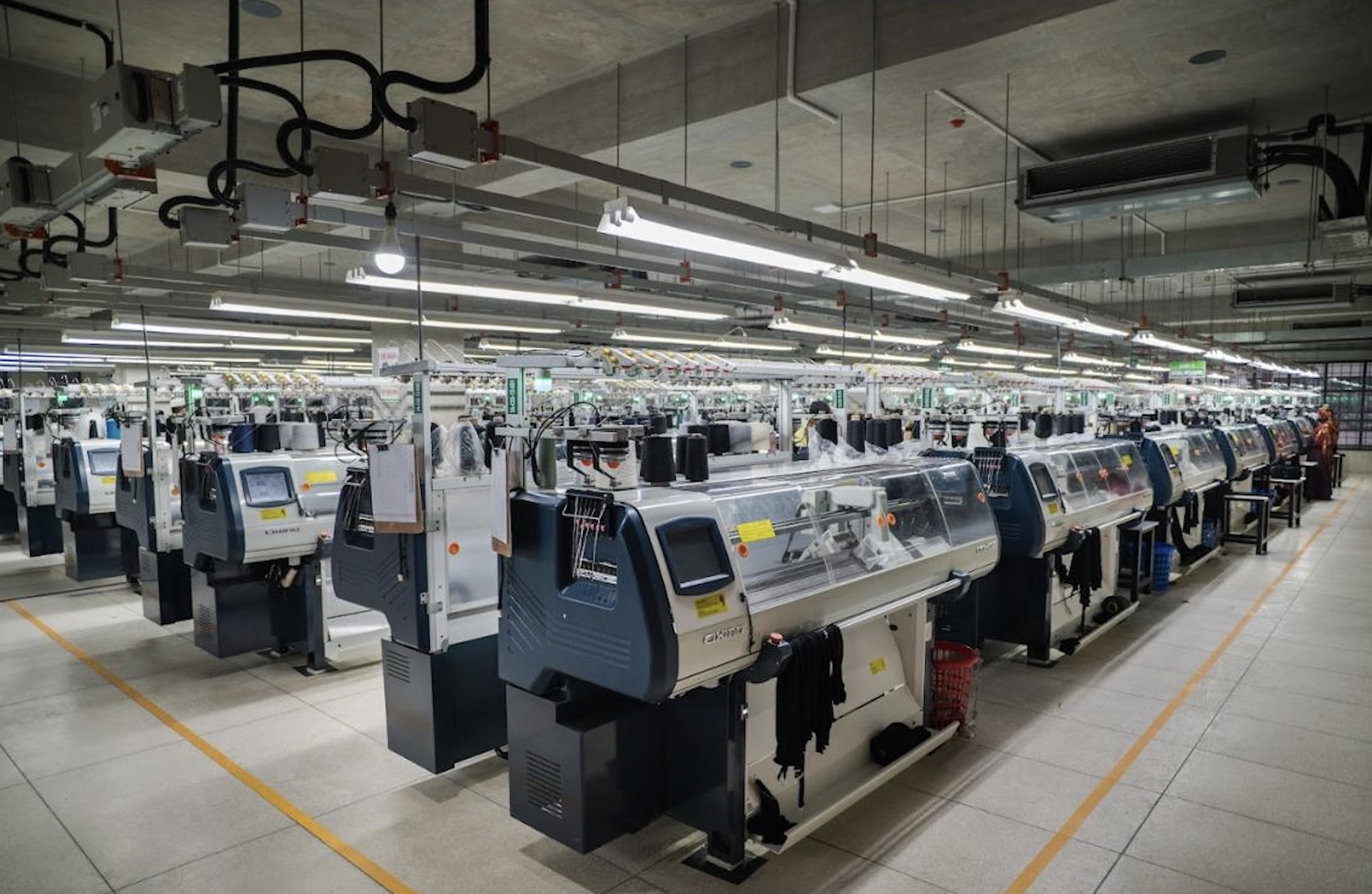 Factory interior — Production floor